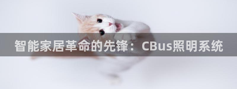 智能家居革命的先锋:CBus照明系统